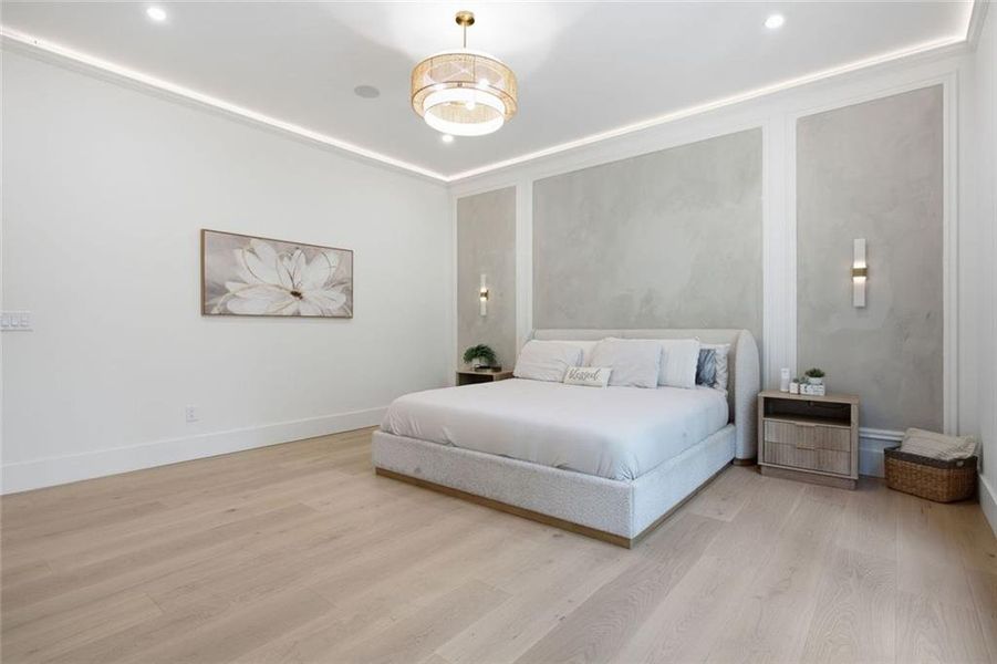Furnished interior view inside a new home in , Alpharetta (Image 45).