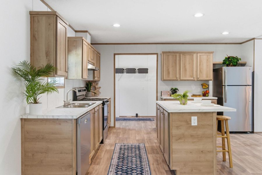 Furnished interior view inside a new home in , Orangeburg (Image 29).