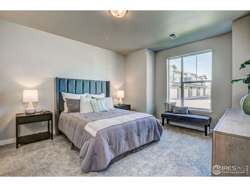 Furnished interior view inside a new home in Highlands at Fox Hill - Discovery, Longmont (Image 5).