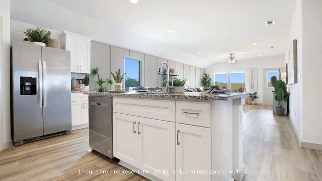 Furnished interior view inside a new home in Terra Vista, Lubbock (Image 8).