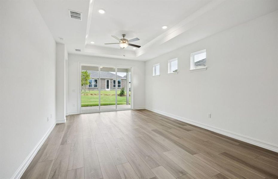 Bright and airy gathering room