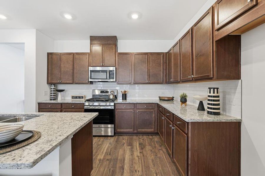 Furnished interior view inside a new home in Windance Lake, Loganville (Image 8).
