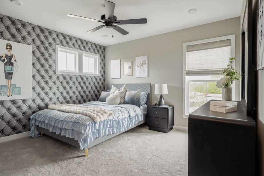Representative furnished interior of a home built from the Blair by Fischer Homes in Twin Lakes, Hoschton (Image 35).