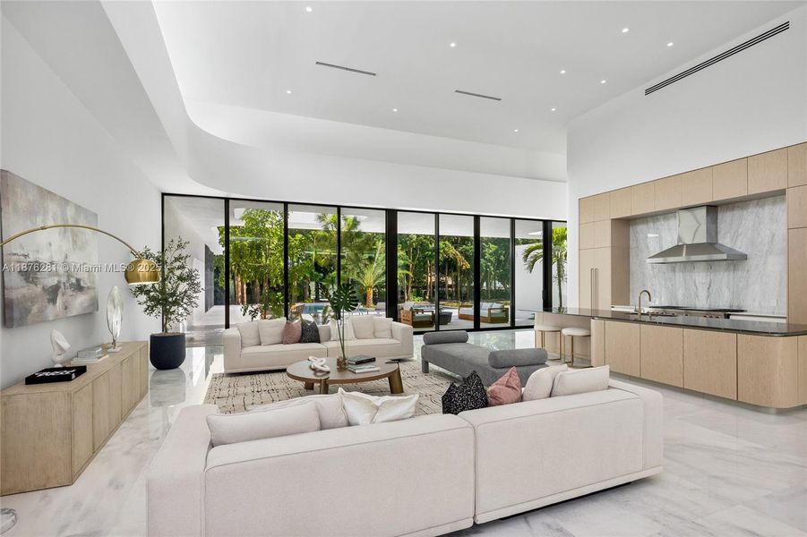 Furnished interior view inside a new home in , Southwest Ranches (Image 7).