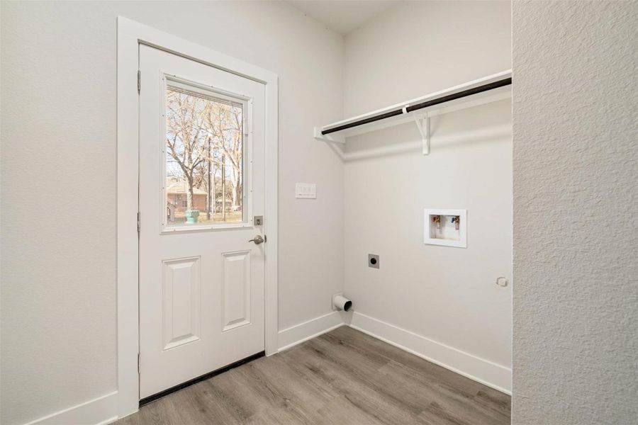 Back Door - Utility/Laundry Room