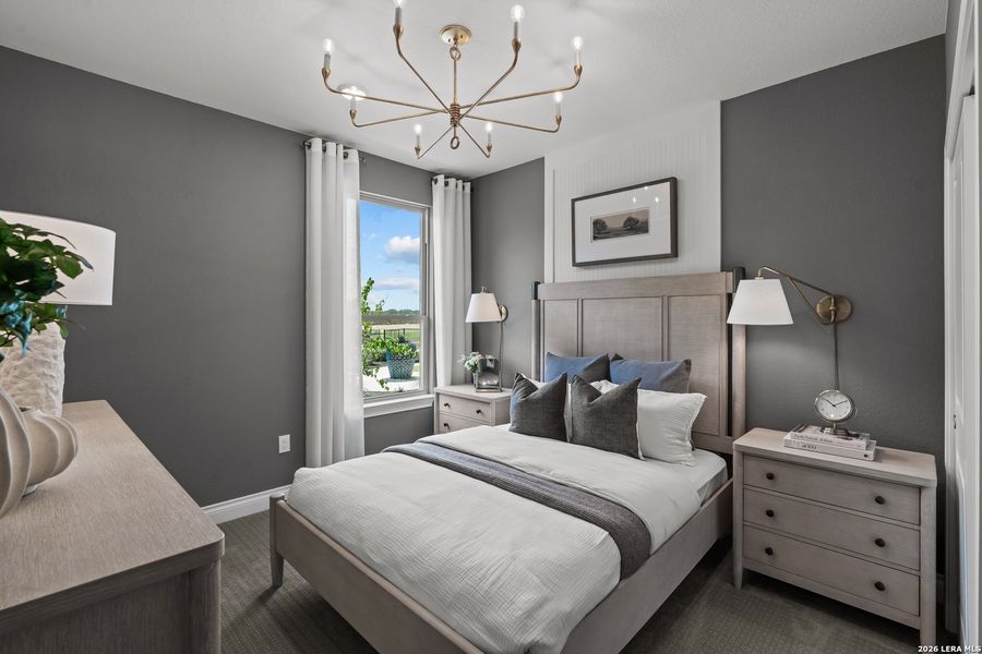 Furnished interior view inside a new home in Del Webb New Braunfels at Veramendi, New Braunfels (Image 20).