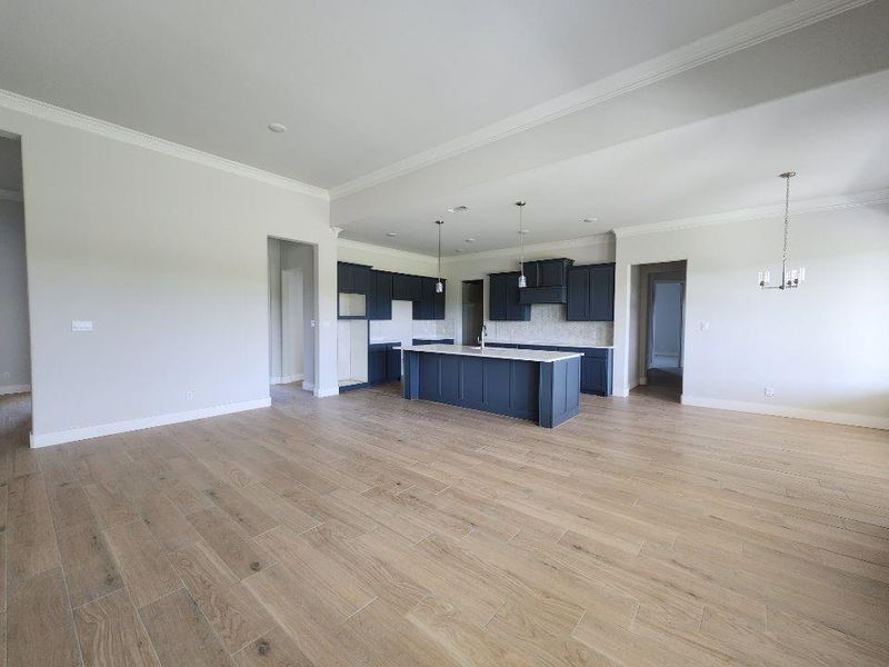Spacious, unfurnished interior of a new home in Rocky Top, Krum (Image 12).