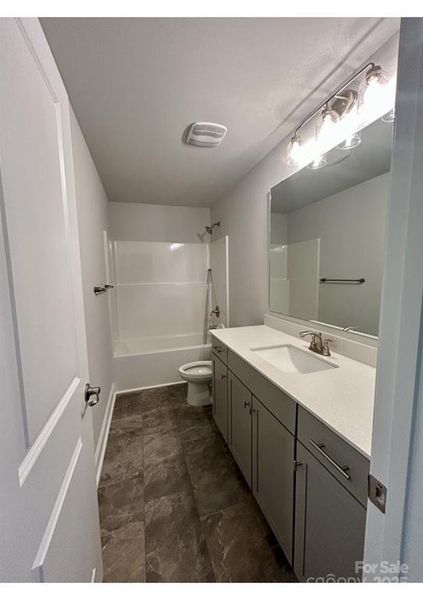 Furnished interior view inside a new home in Crystal Village, Albemarle (Image 7).