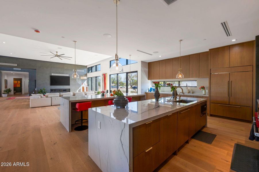 Kitchen with Double island