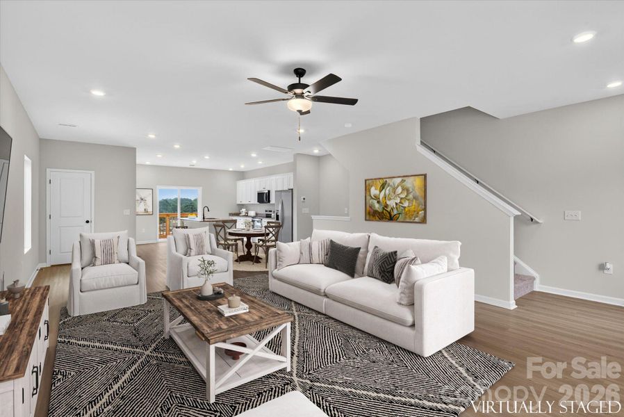 Furnished interior view inside a new home in Rhyne Court, Gastonia (Image 18).
