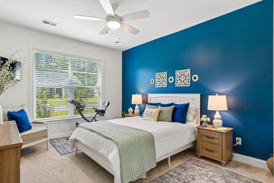 Furnished interior view inside a new home in , Huger (Image 34).