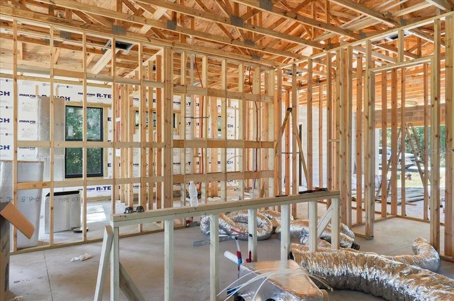 In-progress construction of a new home in , Avon Park, FL (Image 13).