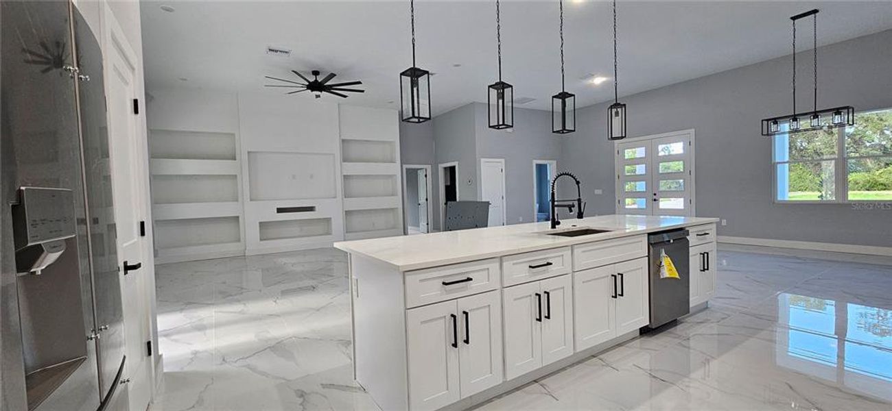 Status of construction as of August 16, 2025.