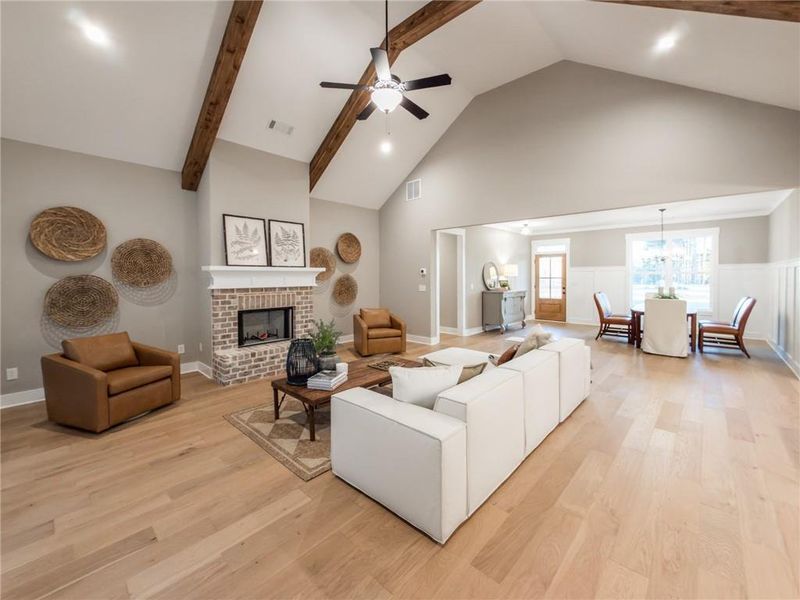 Furnished interior view inside a new home in , Social Circle (Image 10).