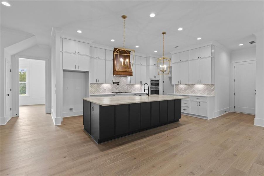 Furnished interior view inside a new home in , Buford (Image 3). Furnished interior view inside a new home in , Buford (Image 3).