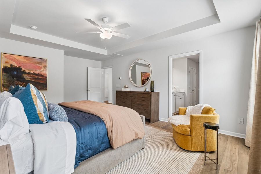 Furnished interior view inside a new home in Six Oaks, Summerville (Image 12).