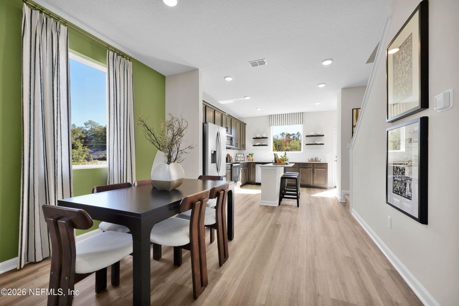 Furnished interior view inside a new home in Baxley Villas, Middleburg (Image 15).