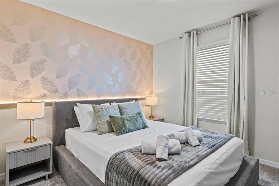 Furnished interior view inside a new home in , Clermont (Image 21).