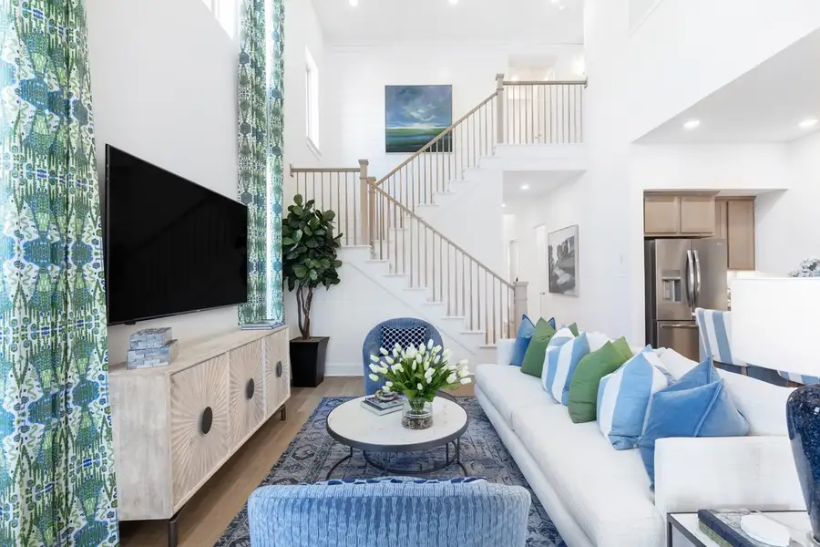 Representative Family Room - some options shown