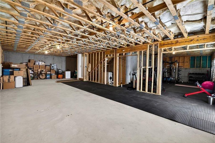 In-progress construction of a new home in Hillandale In Historic Roswell, Roswell, GA (Image 39).