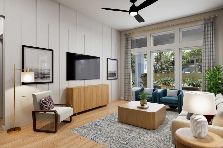 The Ancrum - Family Room