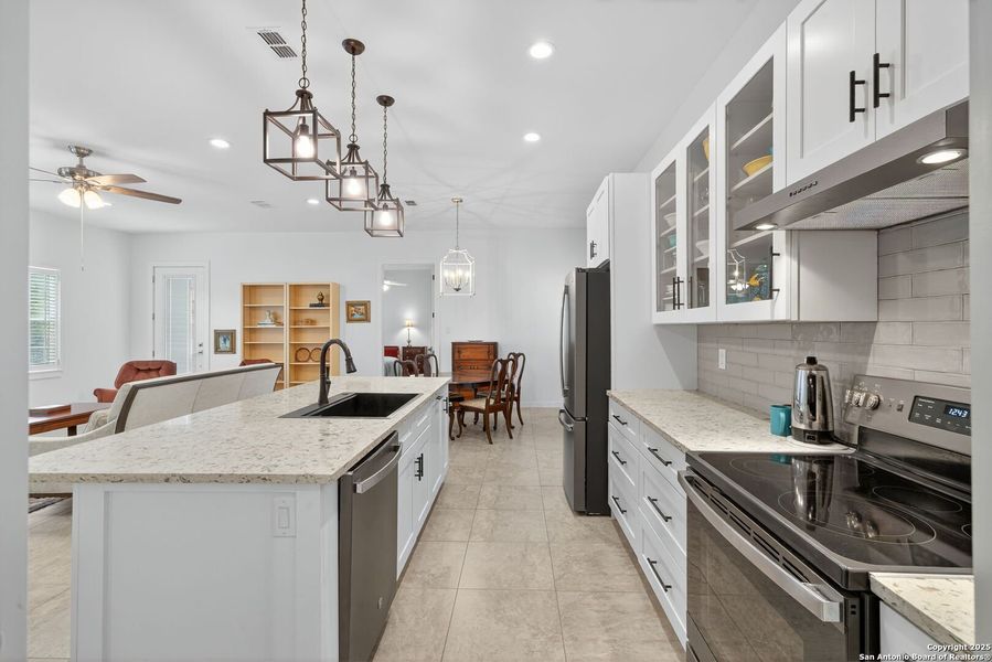 Furnished interior view inside a new home in , Brackettville (Image 19). Furnished interior view inside a new home in , Brackettville (Image 19).