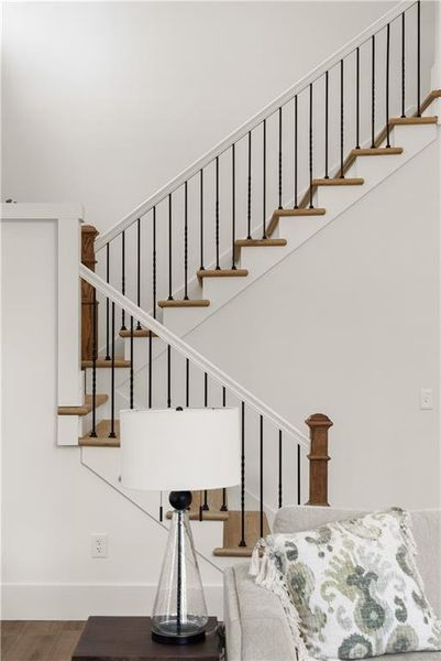 Furnished interior view inside a new home in , Dawsonville (Image 10).