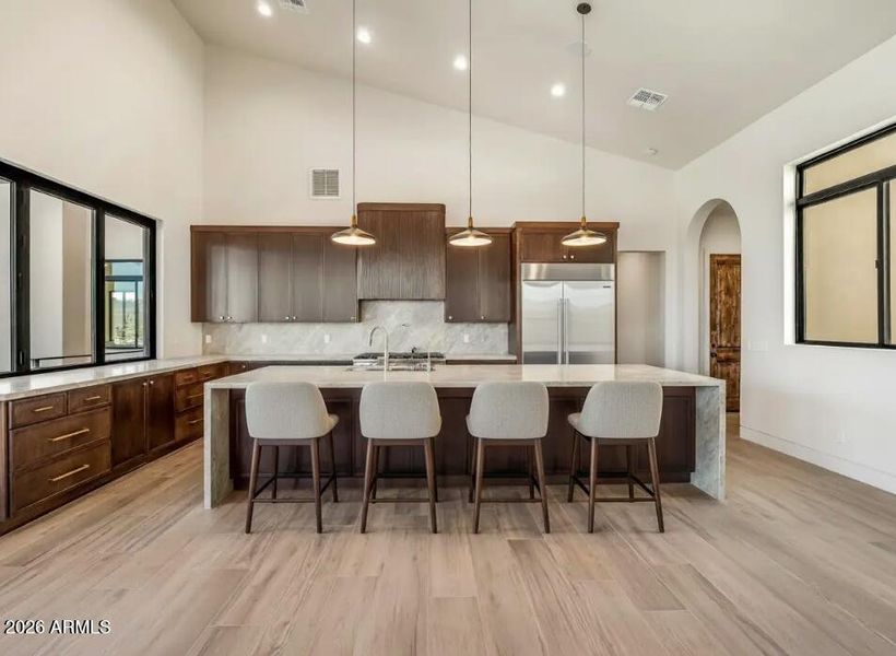 Digitally staged kitchen Digitally staged kitchen