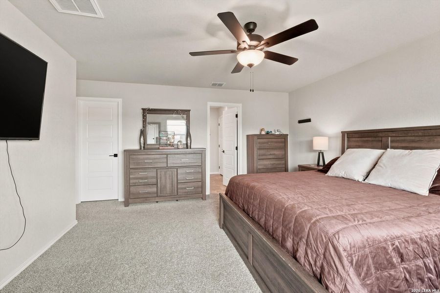 Furnished interior view inside a new home in Horizon Pointe, Converse (Image 11).