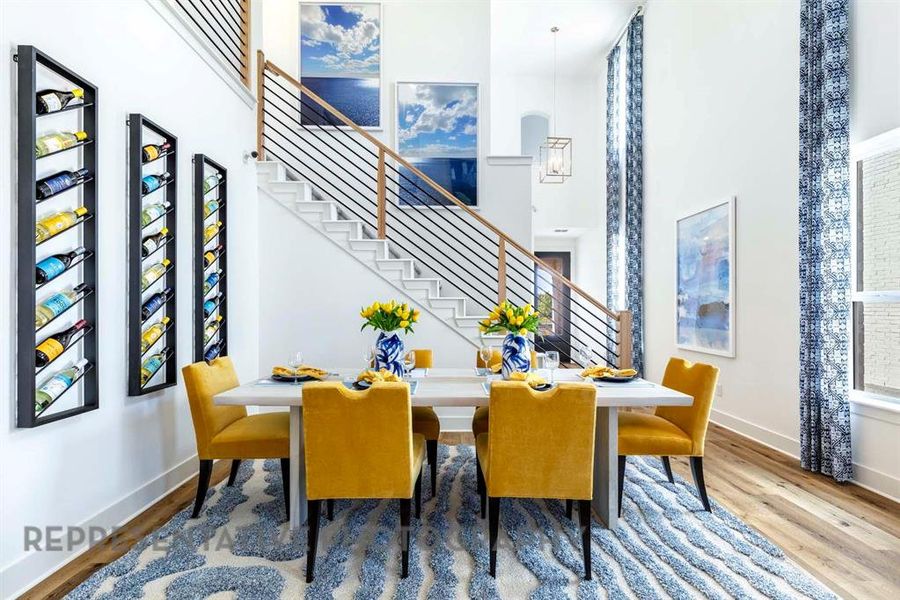 Furnished interior view inside a new home in Bel Air Village: 50ft. lots, Sherman (Image 8).