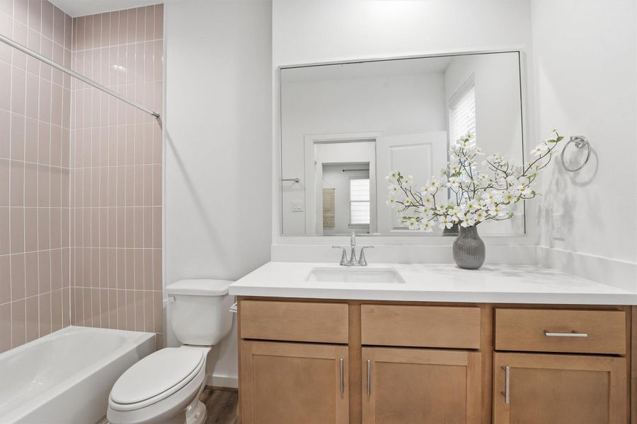 Furnished interior view inside a new home in Highland Commons, Houston (Image 5).