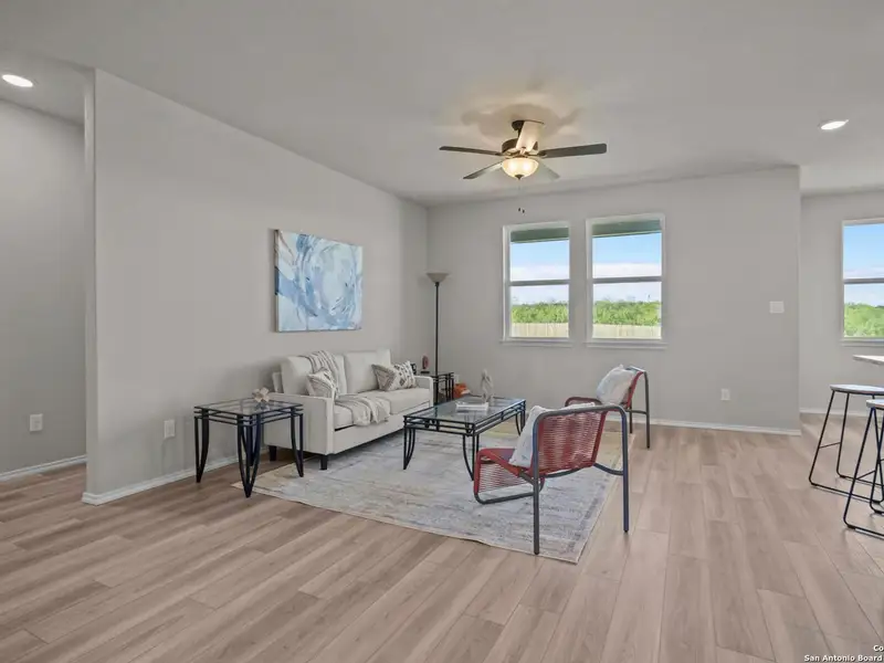 Furnished interior view inside a new home in Horizon Pointe, Converse (Image 6).