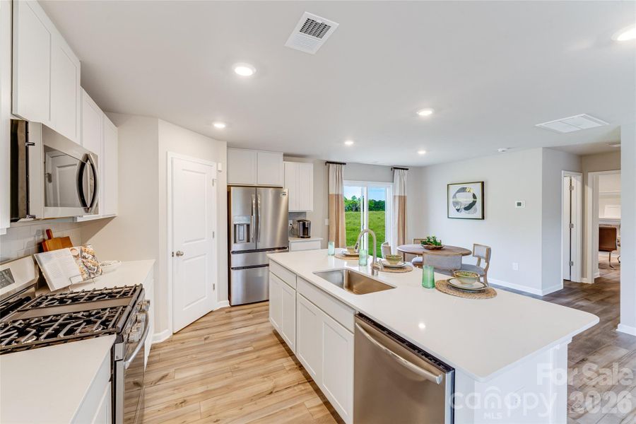Furnished interior view inside a new home in Walkers Mill, Edgemoor (Image 6).
