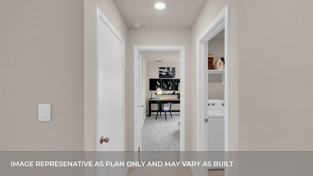 Furnished interior view inside a new home in Thunder Rock, Marble Falls (Image 11).