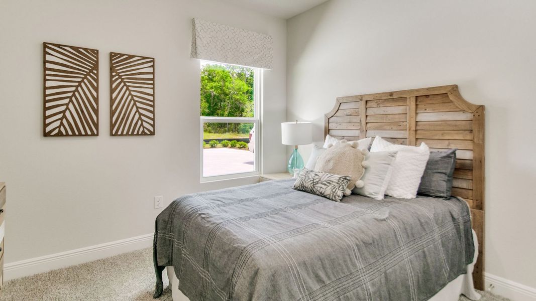 Furnished interior view inside a new home in Ashton Park Phase III, Freeport (Image 27).