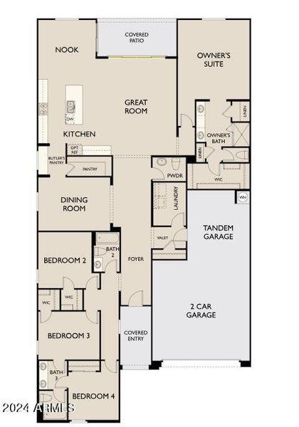 Tobiano- Lot 495- Floor Plan