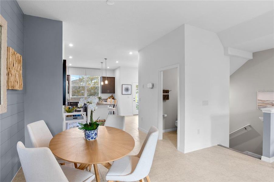 Furnished interior view inside a new home in , Westchase (Image 13).