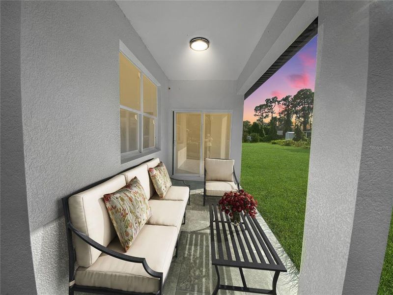 Exterior details and patio area of a home in , Sebring (Image 4). Exterior details and patio area of a home in , Sebring (Image 4).