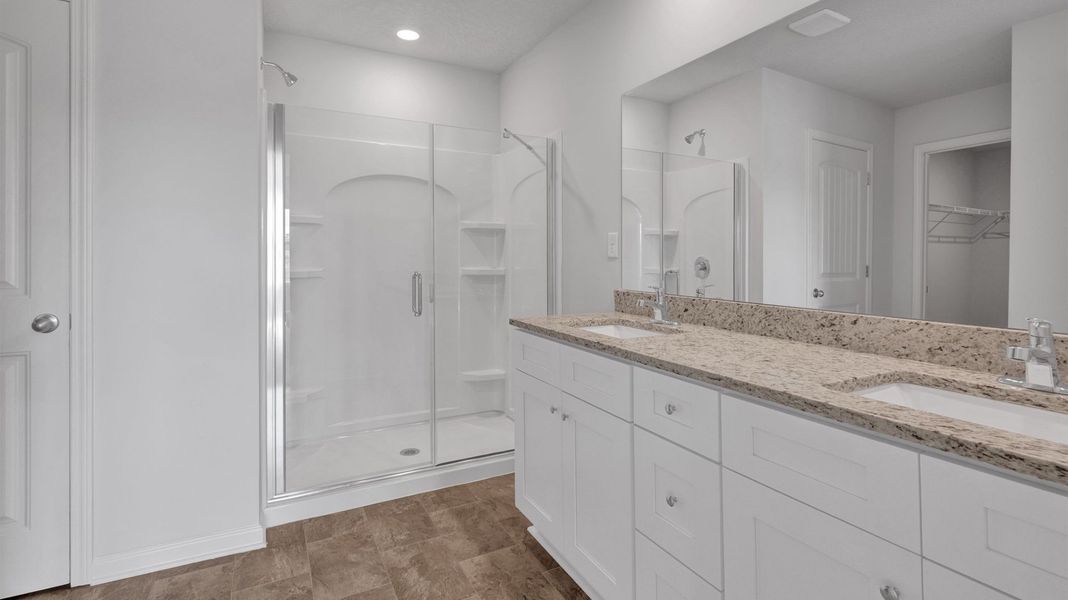Furnished interior view inside a new home in Hedge Rose, Somerville (Image 14).