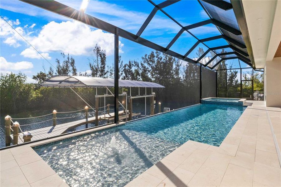 Exterior details and patio area of a home in , Cape Coral (Image 33). Exterior details and patio area of a home in , Cape Coral (Image 33).