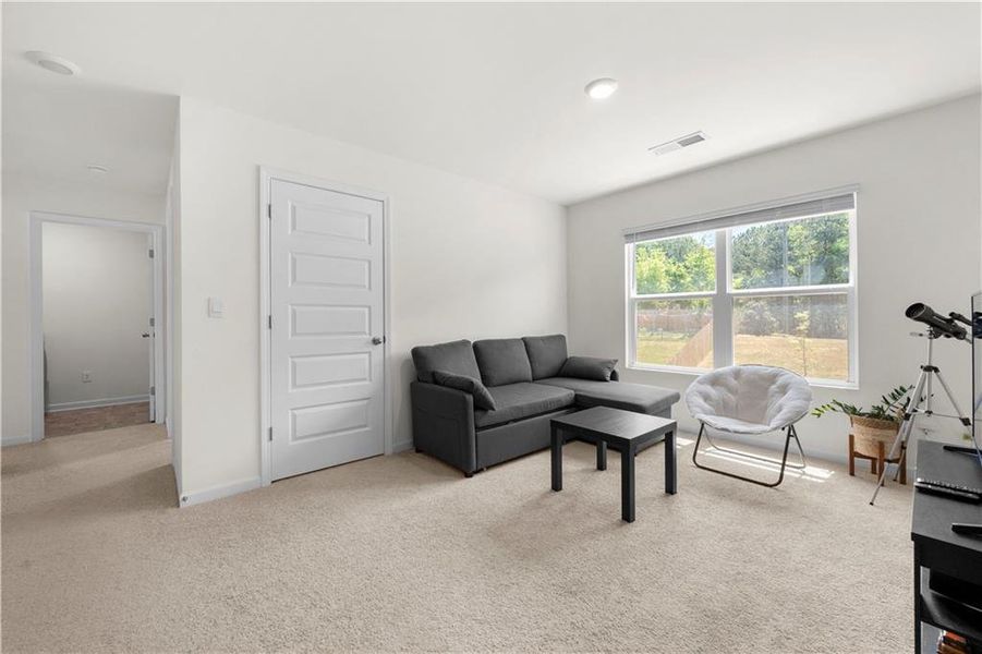 Furnished interior view inside a new home in Summerwind, Dacula (Image 14).