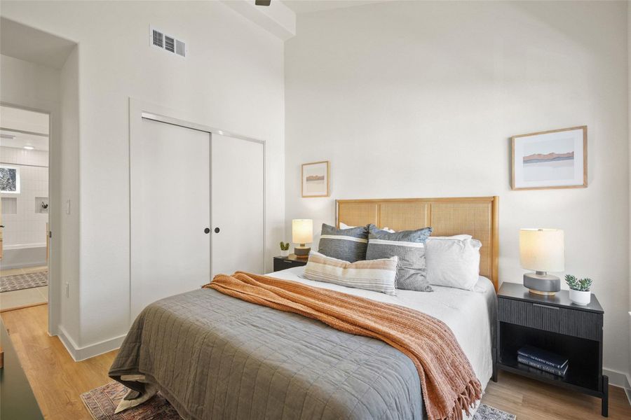 Furnished interior view inside a new home in , Austin (Image 15).