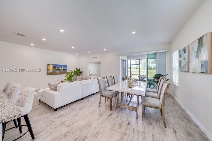 Furnished interior view inside a new home in , Port St. Lucie (Image 14).