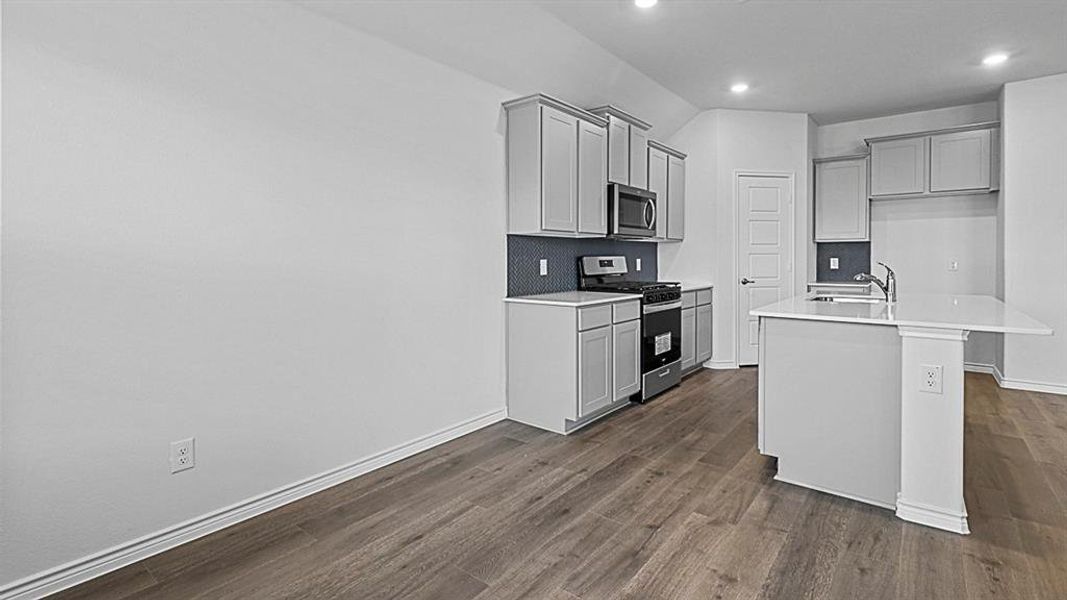 Furnished interior view inside a new home in Elevon, Lavon (Image 5). Furnished interior view inside a new home in Elevon, Lavon (Image 5).