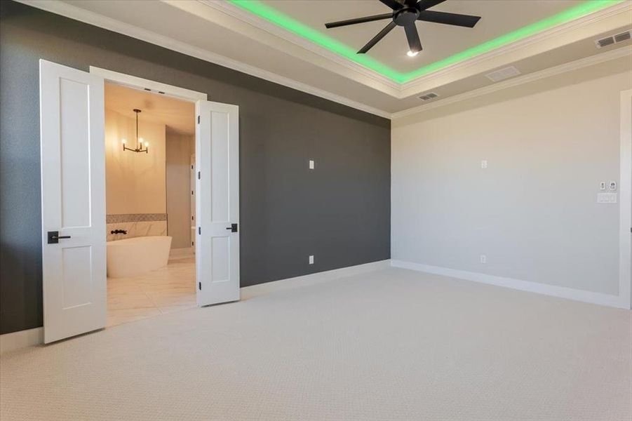 color-changing mood lighting in the tray ceiling color-changing mood lighting in the tray ceiling