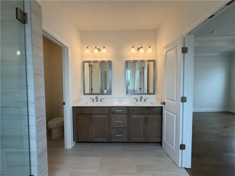 Furnished interior view inside a new home in , Cumming (Image 10).