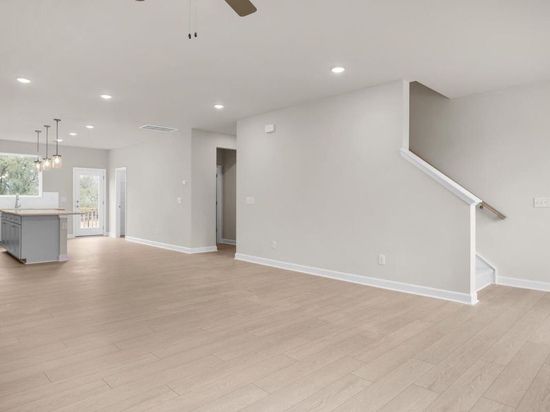 Spacious, unfurnished interior of a new home in Camden Park, Knightdale (Image 19).