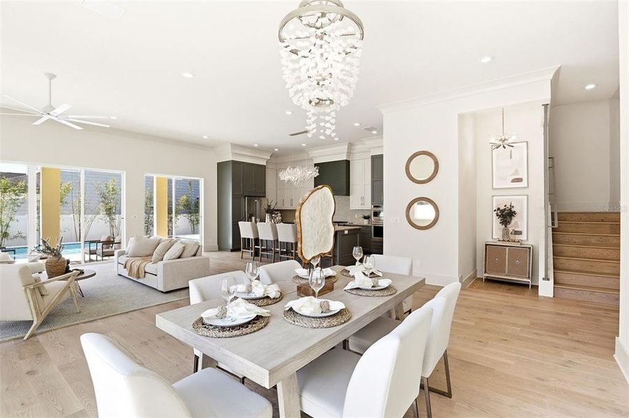 Furnished interior view inside a new home in , Orlando (Image 36). Furnished interior view inside a new home in , Orlando (Image 36).