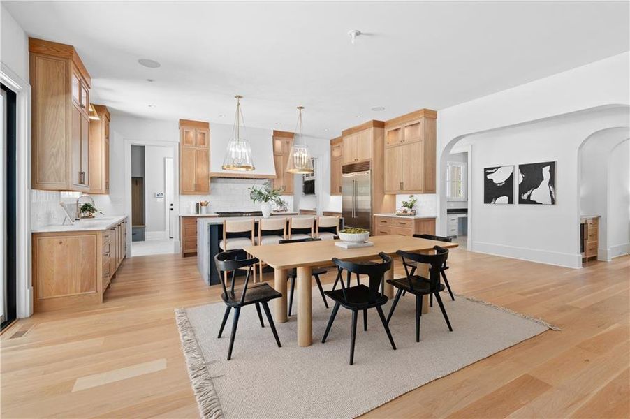 Furnished interior view inside a new home in , Milton (Image 17).