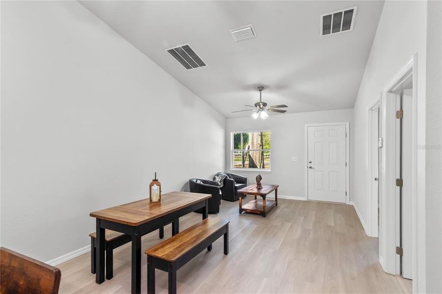 Furnished interior view inside a new home in , Williston (Image 10).